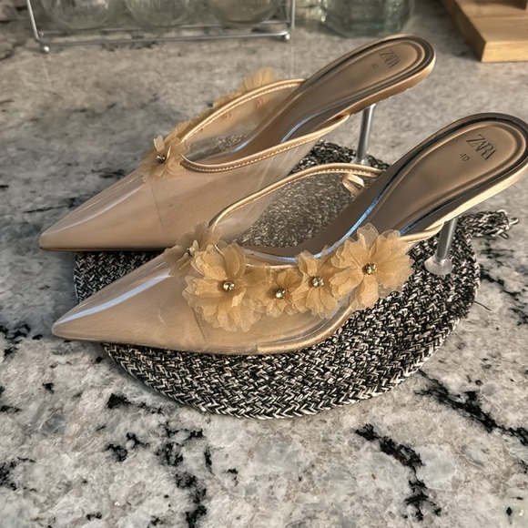 ZARA mesh heels - Picture 4 of 7